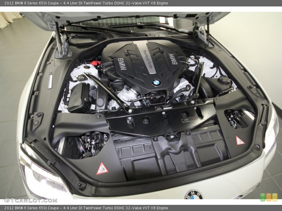 4.4 Liter DI TwinPower Turbo DOHC 32-Valve VVT V8 Engine for the 2012 BMW 6 Series #62117560