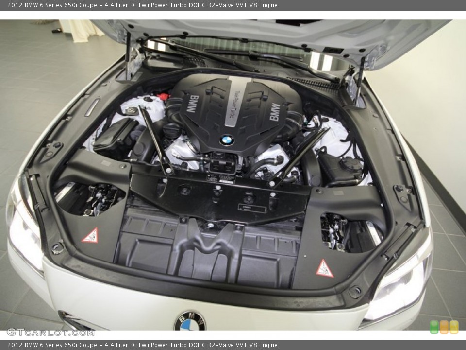 4.4 Liter DI TwinPower Turbo DOHC 32-Valve VVT V8 Engine for the 2012 BMW 6 Series #62117570