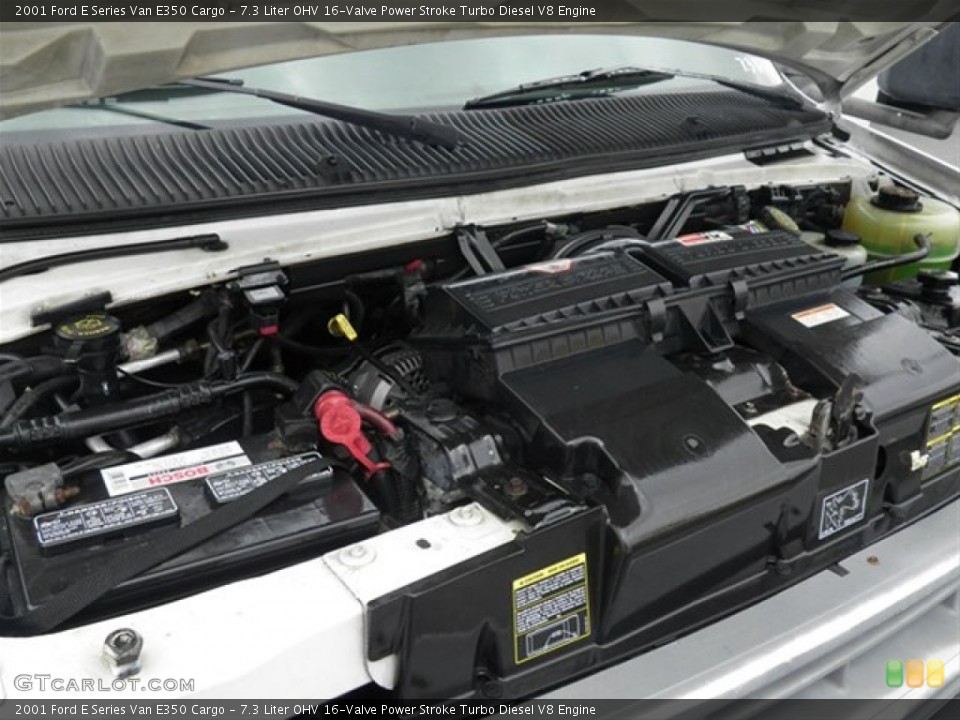 7.3 Liter OHV 16-Valve Power Stroke Turbo Diesel V8 Engine for the 2001 Ford E Series Van #62120405