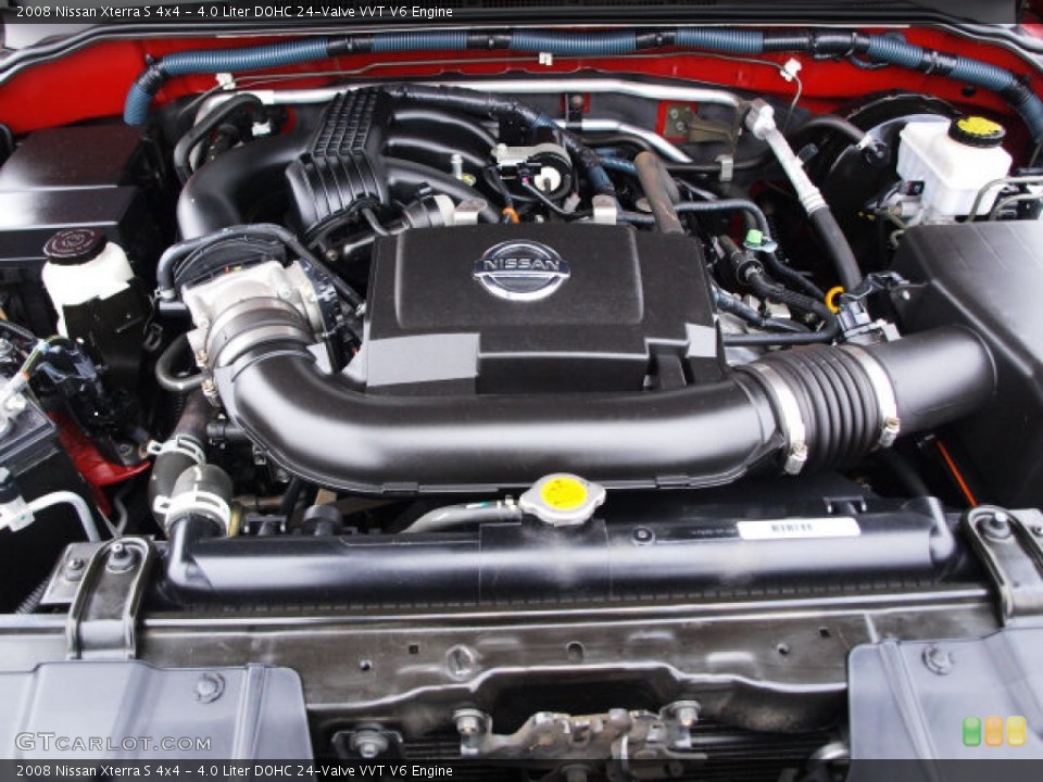 4.0 Liter DOHC 24-Valve VVT V6 Engine for the 2008 Nissan Xterra #62120651