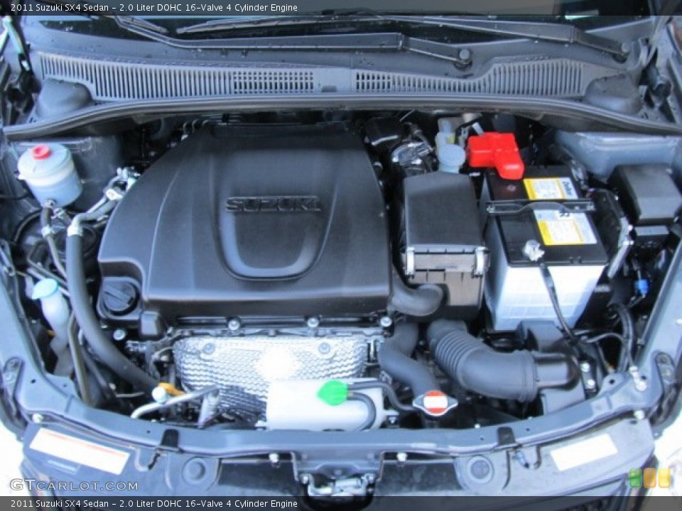 2.0 Liter DOHC 16-Valve 4 Cylinder Engine for the 2011 Suzuki SX4 #62124851