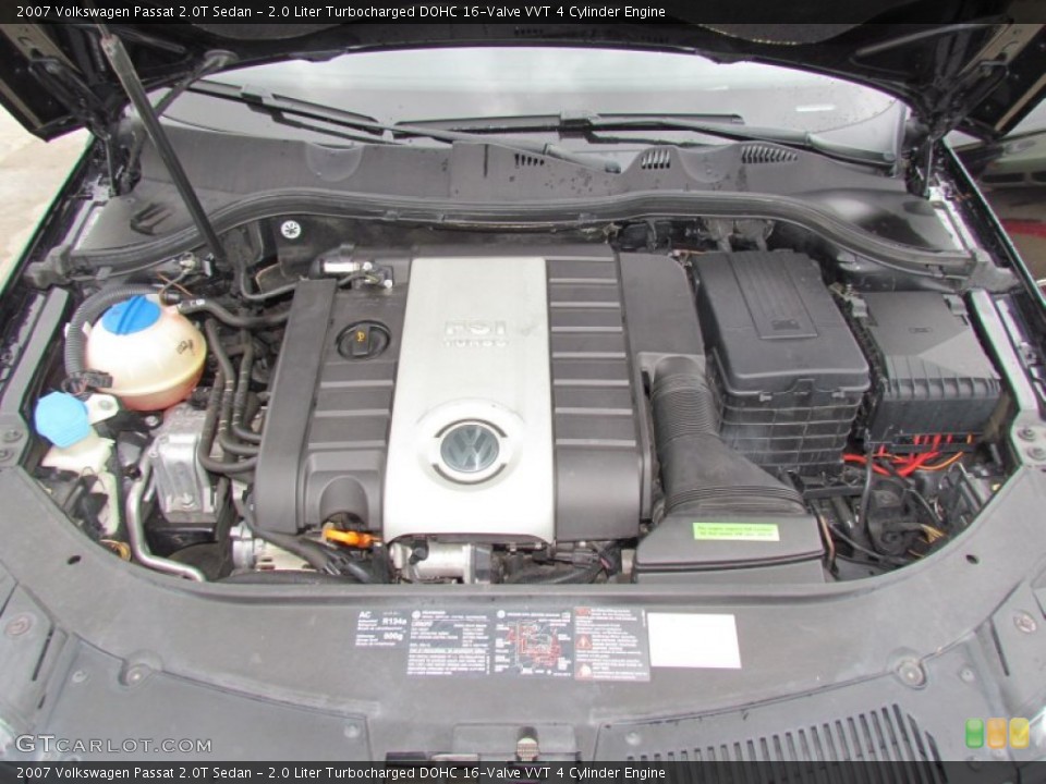 2.0 Liter Turbocharged DOHC 16-Valve VVT 4 Cylinder Engine for the 2007 Volkswagen Passat #62125407