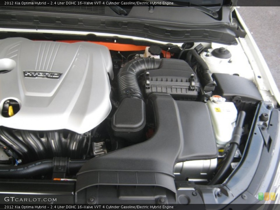 2.4 Liter DOHC 16-Valve VVT 4 Cylinder Gasoline/Electric Hybrid Engine for the 2012 Kia Optima #62128010