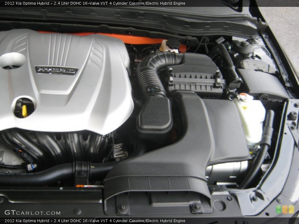 2.4 Liter DOHC 16-Valve VVT 4 Cylinder Gasoline/Electric Hybrid Engine for the 2012 Kia Optima #62128514