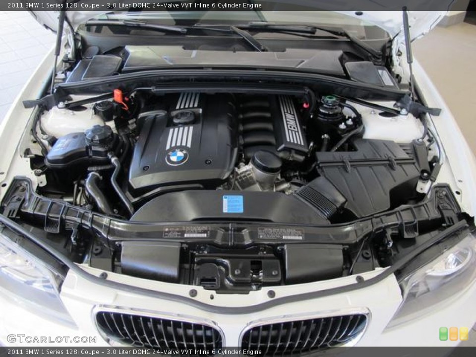 3.0 Liter DOHC 24-Valve VVT Inline 6 Cylinder Engine for the 2011 BMW 1 Series #62167333