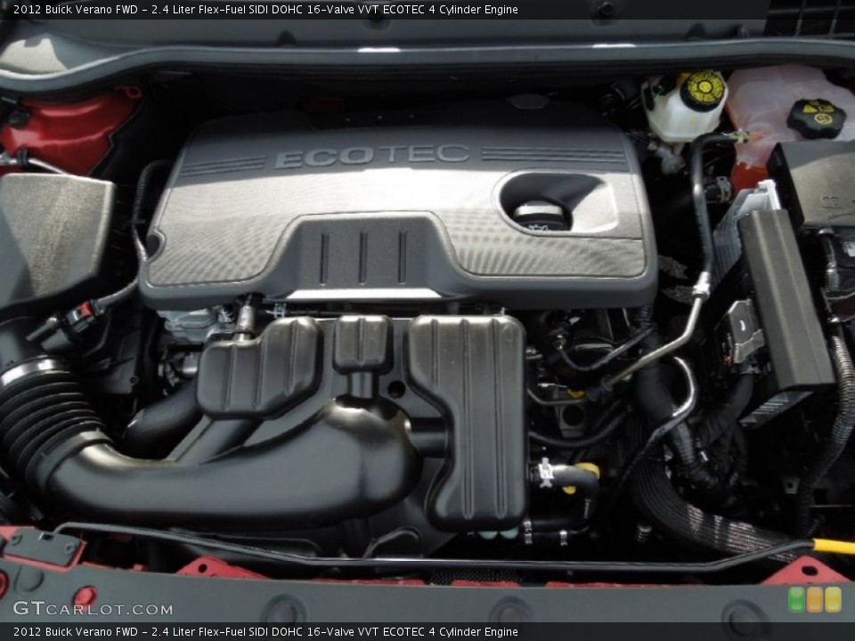 2.4 Liter Flex-Fuel SIDI DOHC 16-Valve VVT ECOTEC 4 Cylinder Engine for the 2012 Buick Verano #62201971