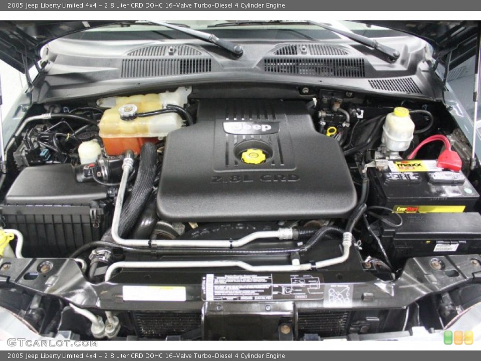 2.8 Liter CRD DOHC 16-Valve Turbo-Diesel 4 Cylinder Engine for the 2005 Jeep Liberty #62209676