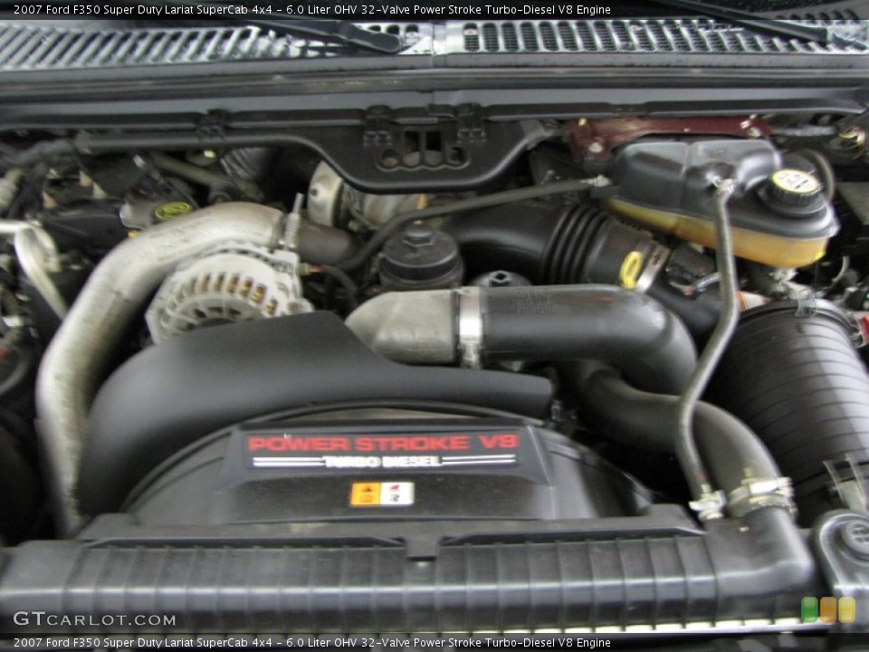 6.0 Liter OHV 32-Valve Power Stroke Turbo-Diesel V8 Engine for the 2007 Ford F350 Super Duty #62211230