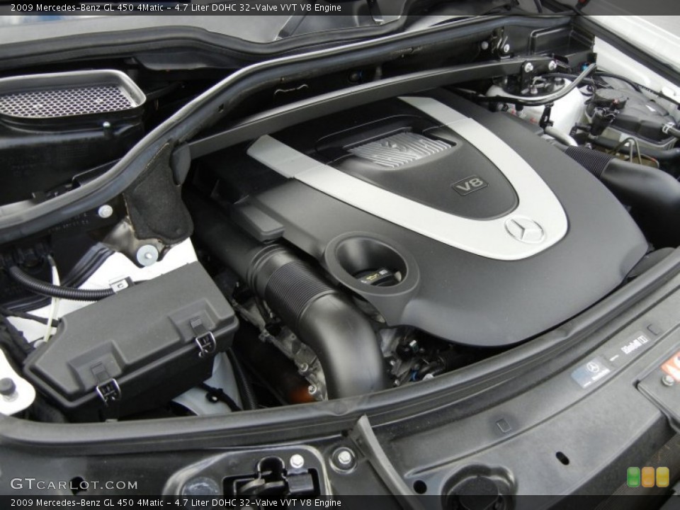 4.7 Liter DOHC 32-Valve VVT V8 Engine for the 2009 Mercedes-Benz GL #62224589