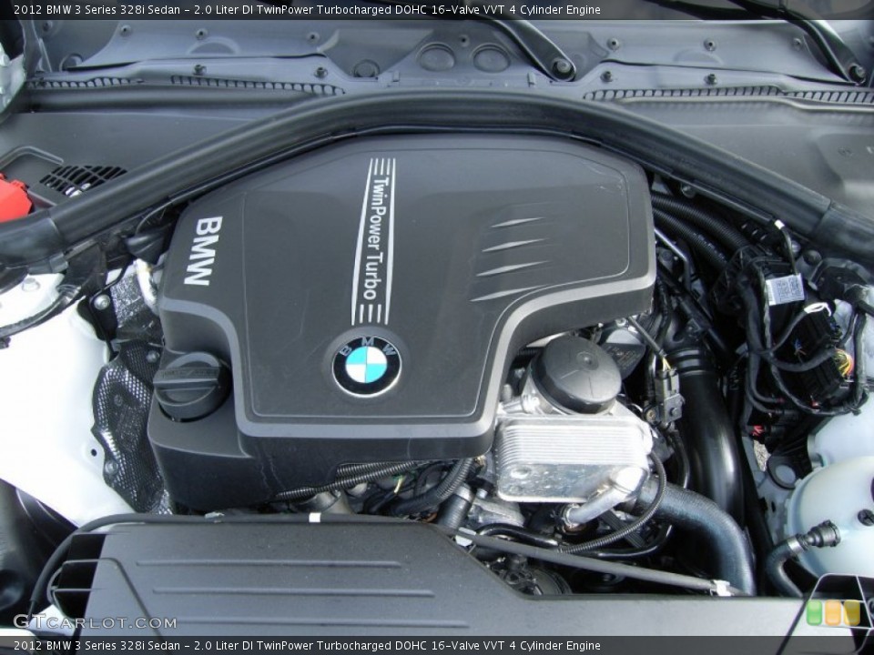 2.0 Liter DI TwinPower Turbocharged DOHC 16-Valve VVT 4 Cylinder Engine for the 2012 BMW 3 Series #62230467