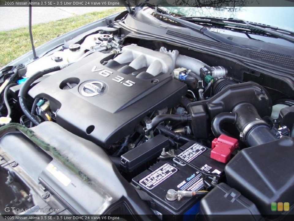 3.5 Liter DOHC 24 Valve V6 Engine for the 2005 Nissan Altima #62233324