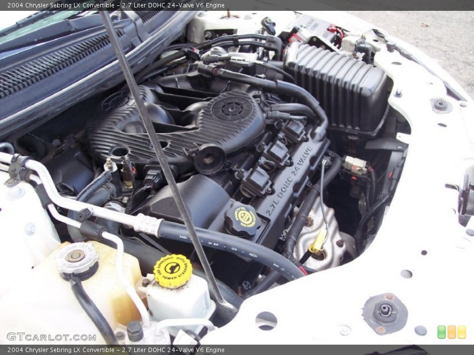 2.7 Liter DOHC 24-Valve V6 Engine for the 2004 Chrysler Sebring #62234312