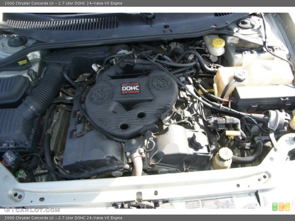 2.7 Liter DOHC 24-Valve V6 2000 Chrysler Concorde Engine