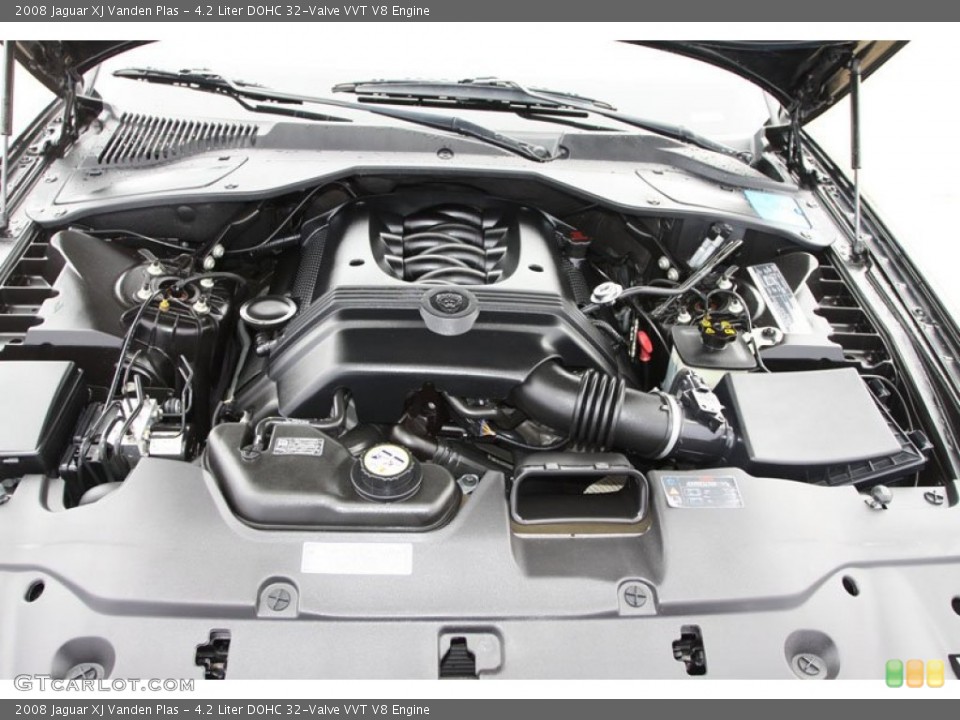 4.2 Liter DOHC 32-Valve VVT V8 Engine for the 2008 Jaguar XJ #62239327
