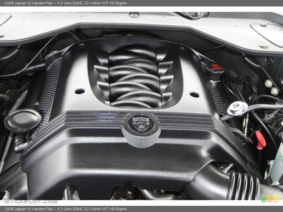 4.2 Liter DOHC 32-Valve VVT V8 Engine for the 2008 Jaguar XJ #62239336