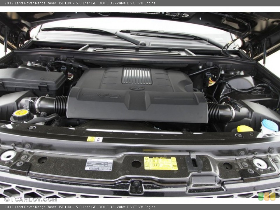 5.0 Liter GDI DOHC 32-Valve DIVCT V8 Engine for the 2012 Land Rover Range Rover #62247931