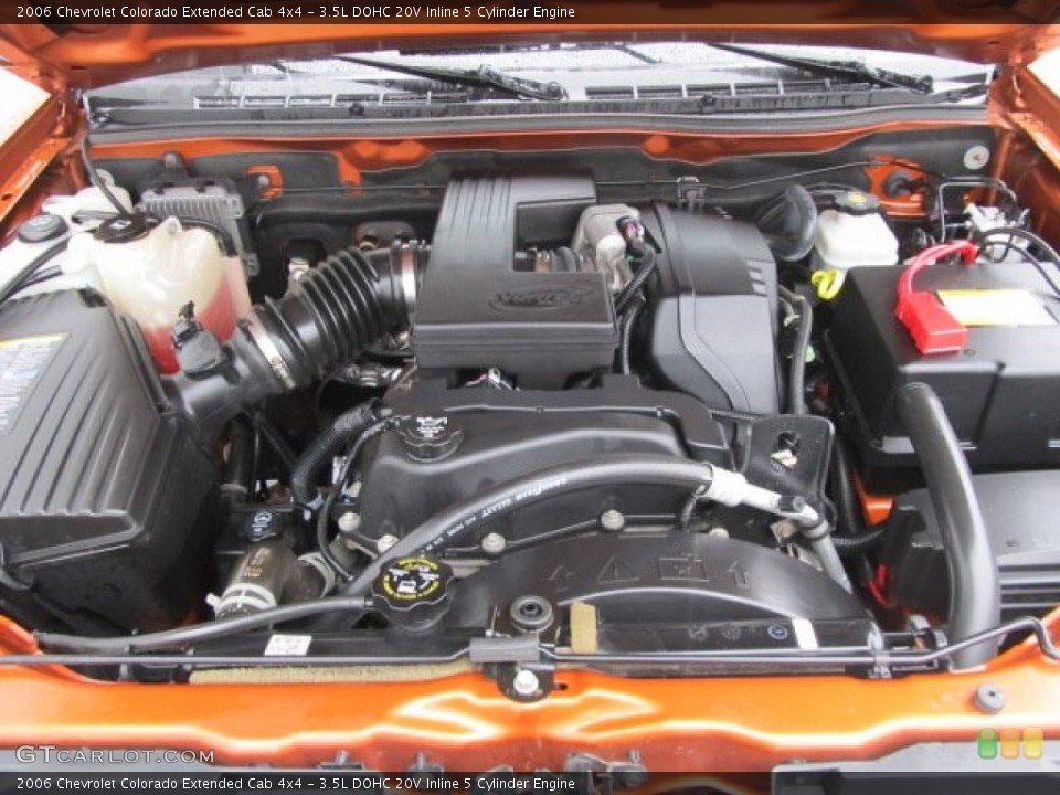 3.5L DOHC 20V Inline 5 Cylinder Engine for the 2006 Chevrolet Colorado #62249515