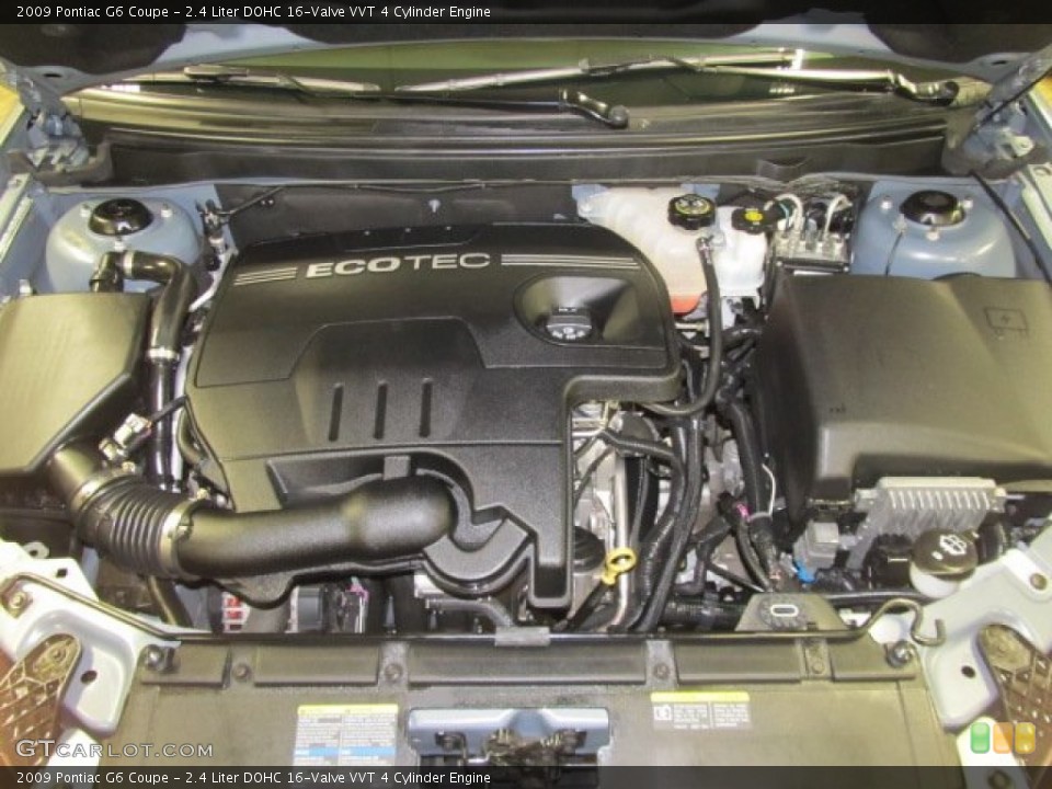 2.4 Liter DOHC 16-Valve VVT 4 Cylinder 2009 Pontiac G6 Engine