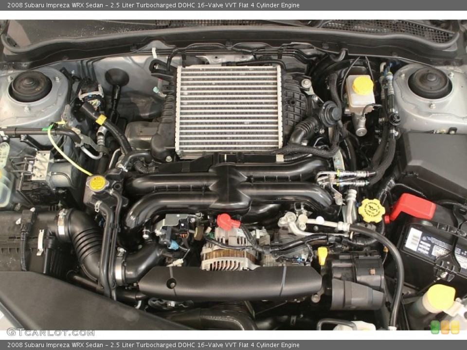 2.5 Liter Turbocharged DOHC 16-Valve VVT Flat 4 Cylinder Engine for the 2008 Subaru Impreza #62254882