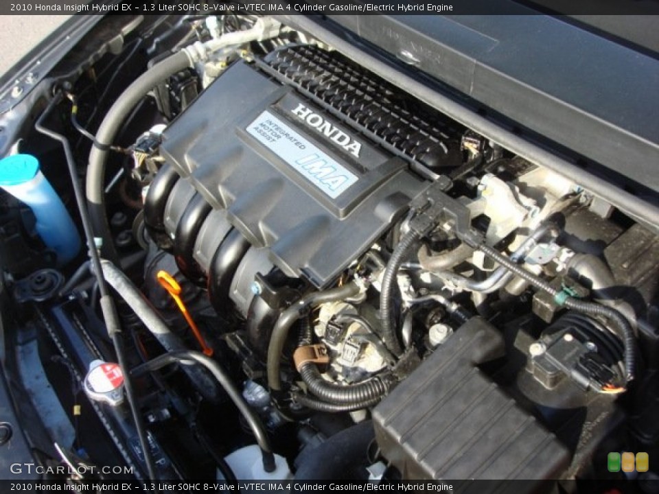 1.3 Liter SOHC 8-Valve i-VTEC IMA 4 Cylinder Gasoline/Electric Hybrid Engine for the 2010 Honda Insight #62268541