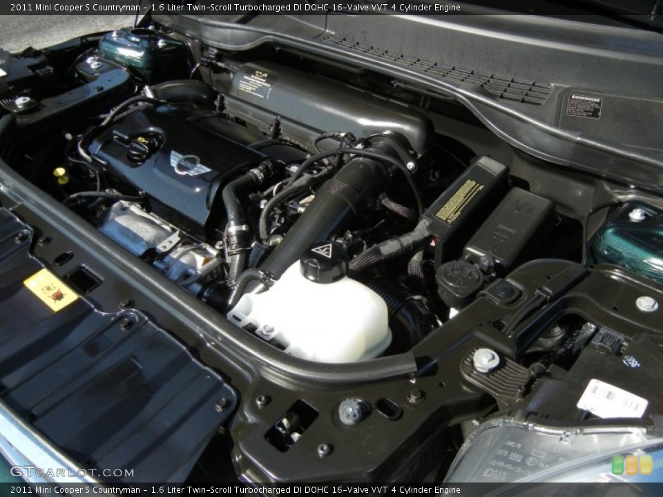 1.6 Liter Twin-Scroll Turbocharged DI DOHC 16-Valve VVT 4 Cylinder Engine for the 2011 Mini Cooper #62272441