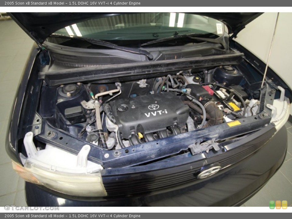 1.5L DOHC 16V VVT-i 4 Cylinder Engine for the 2005 Scion xB #62282609