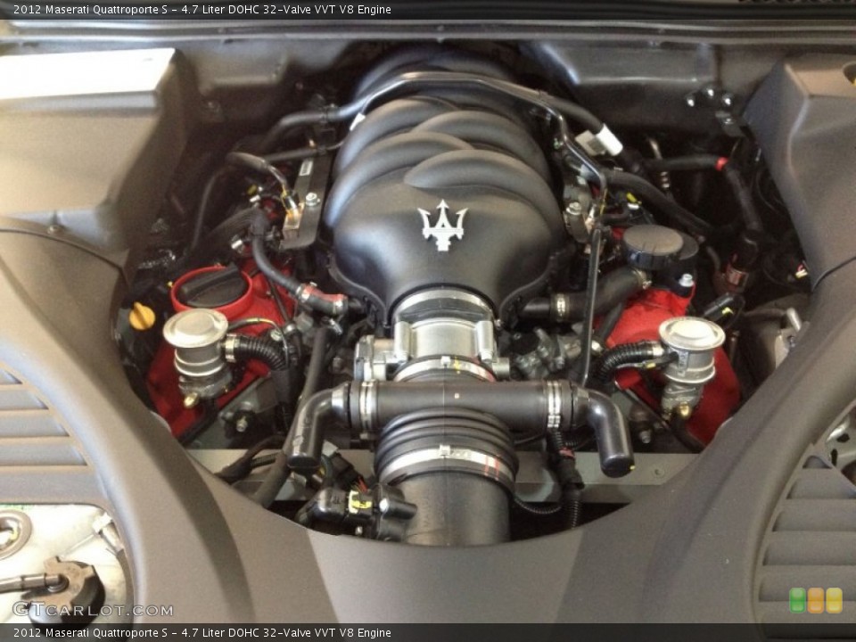 4.7 Liter DOHC 32-Valve VVT V8 Engine for the 2012 Maserati Quattroporte #62283665