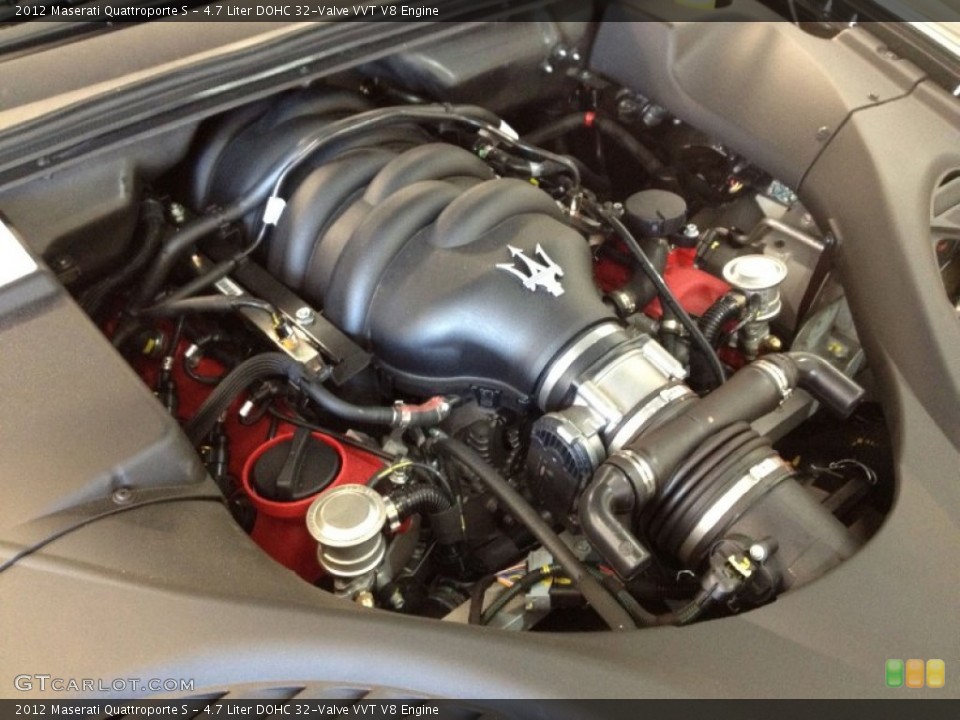 4.7 Liter DOHC 32-Valve VVT V8 Engine for the 2012 Maserati Quattroporte #62283674