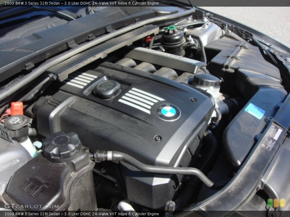 3.0 Liter DOHC 24-Valve VVT Inline 6 Cylinder Engine for the 2009 BMW 3 Series #62285717