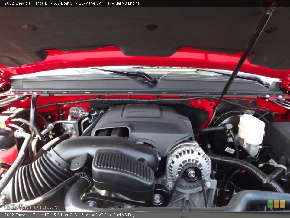 5.3 Liter OHV 16-Valve VVT Flex-Fuel V8 Engine for the 2012 Chevrolet Tahoe #62291087