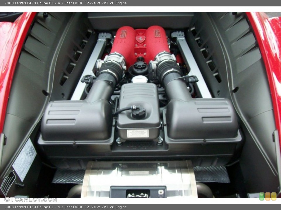 4.3 Liter DOHC 32-Valve VVT V8 Engine for the 2008 Ferrari F430 #62295656