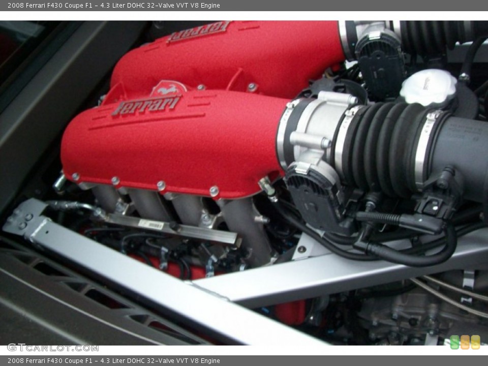 4.3 Liter DOHC 32-Valve VVT V8 Engine for the 2008 Ferrari F430 #62295674