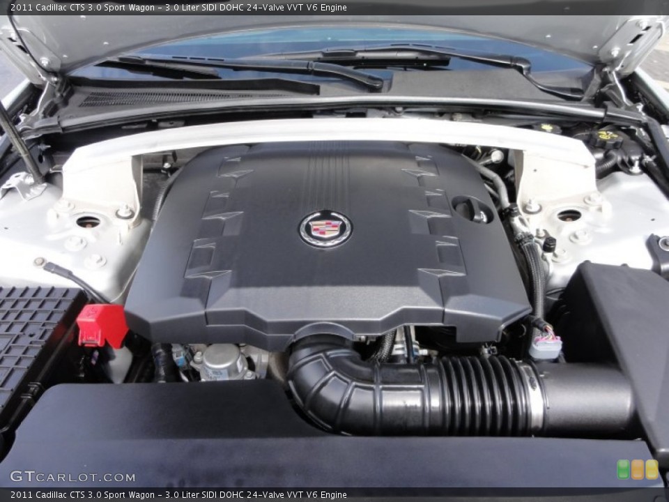 3.0 Liter SIDI DOHC 24-Valve VVT V6 Engine for the 2011 Cadillac CTS #62301653