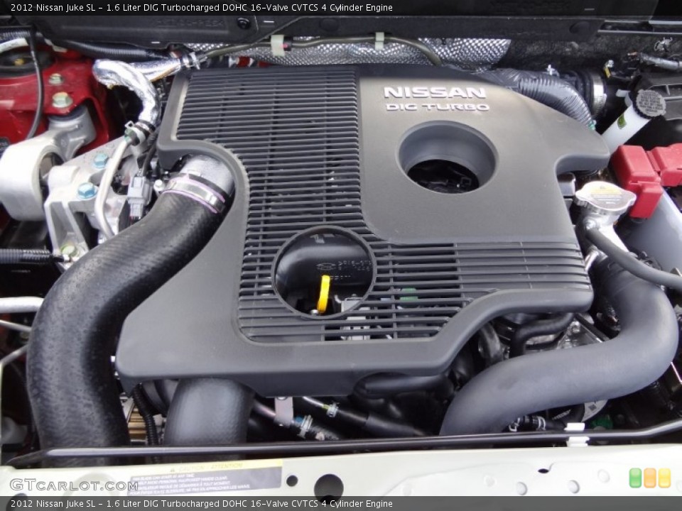 1.6 Liter DIG Turbocharged DOHC 16-Valve CVTCS 4 Cylinder Engine for the 2012 Nissan Juke #62309660