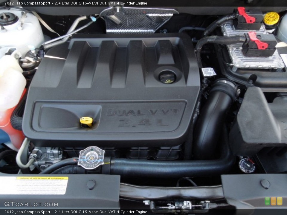 2.4 Liter DOHC 16-Valve Dual VVT 4 Cylinder Engine for the 2012 Jeep Compass #62316533