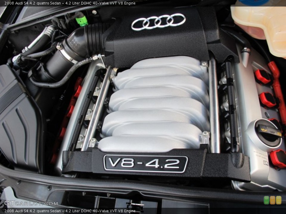 4.2 Liter DOHC 40-Valve VVT V8 Engine for the 2008 Audi S4 #62320315