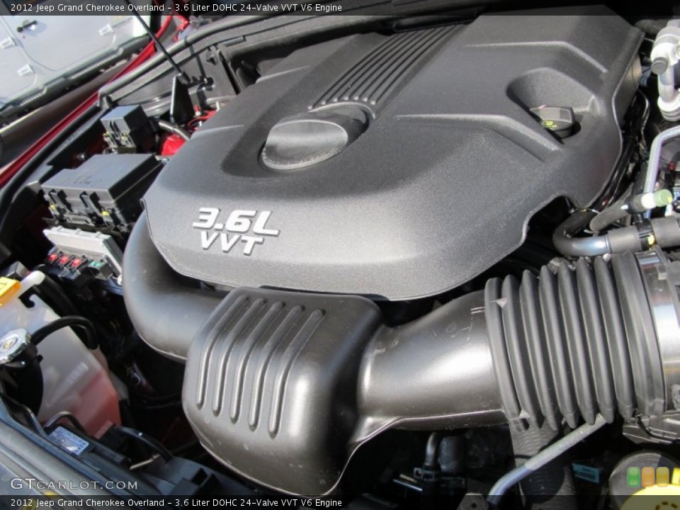 3.6 Liter DOHC 24-Valve VVT V6 Engine for the 2012 Jeep Grand Cherokee #62321470