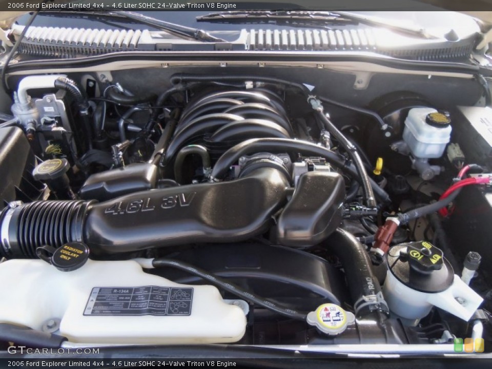 4.6 Liter SOHC 24-Valve Triton V8 Engine for the 2006 Ford Explorer #62325943