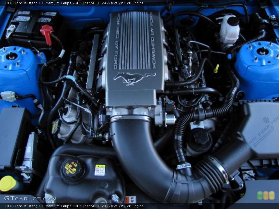 4.6 Liter SOHC 24-Valve VVT V8 Engine for the 2010 Ford Mustang #62328271