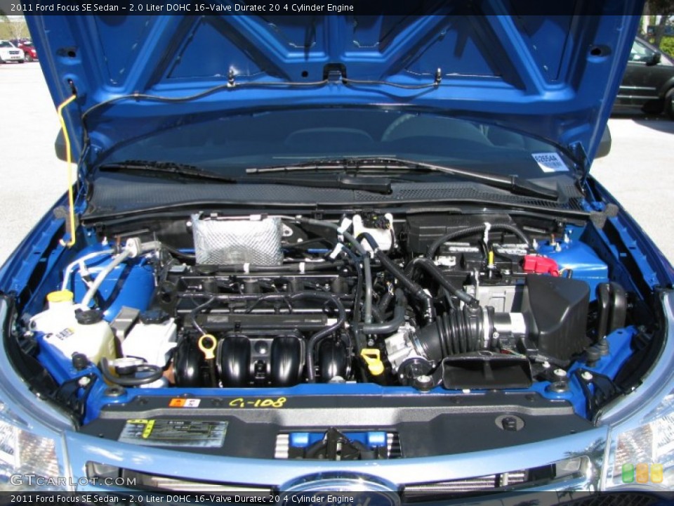 2.0 Liter DOHC 16-Valve Duratec 20 4 Cylinder Engine for the 2011 Ford Focus #62334835