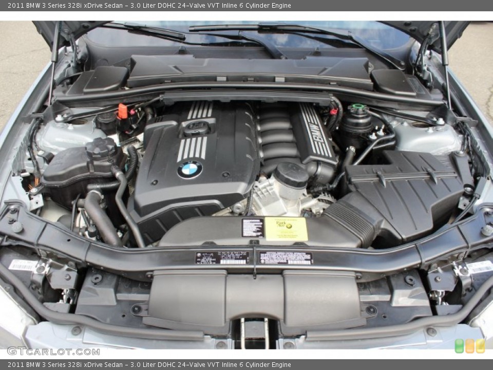 3.0 Liter DOHC 24-Valve VVT Inline 6 Cylinder Engine for the 2011 BMW 3 Series #62343905