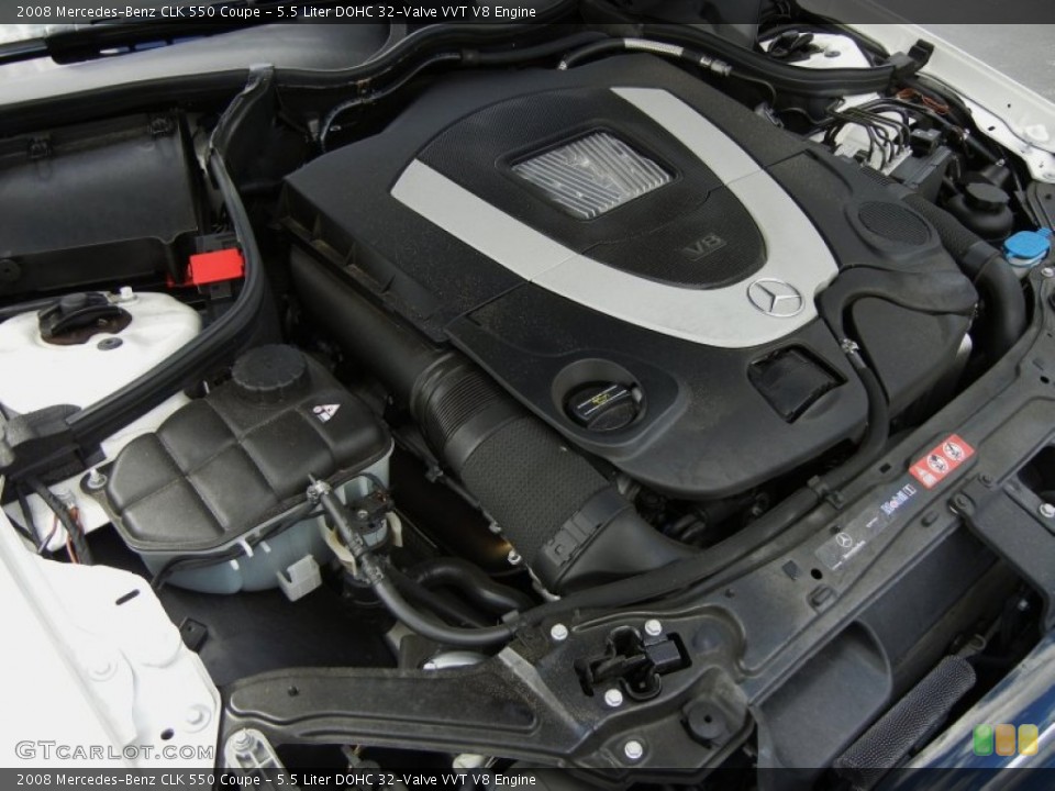 5.5 Liter DOHC 32-Valve VVT V8 Engine for the 2008 Mercedes-Benz CLK #62346830