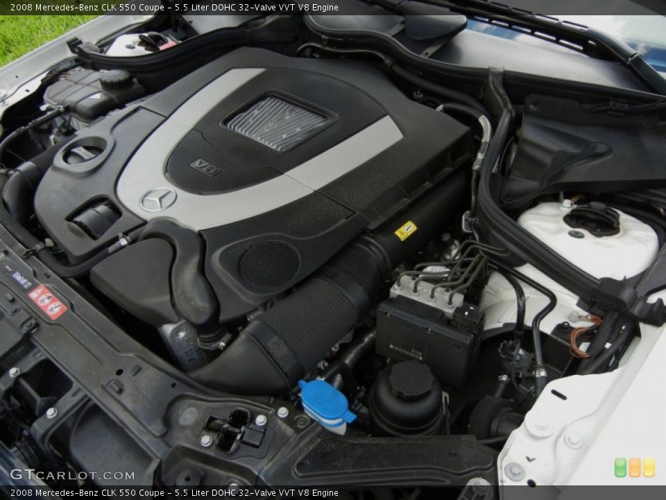 5.5 Liter DOHC 32-Valve VVT V8 Engine for the 2008 Mercedes-Benz CLK #62346839