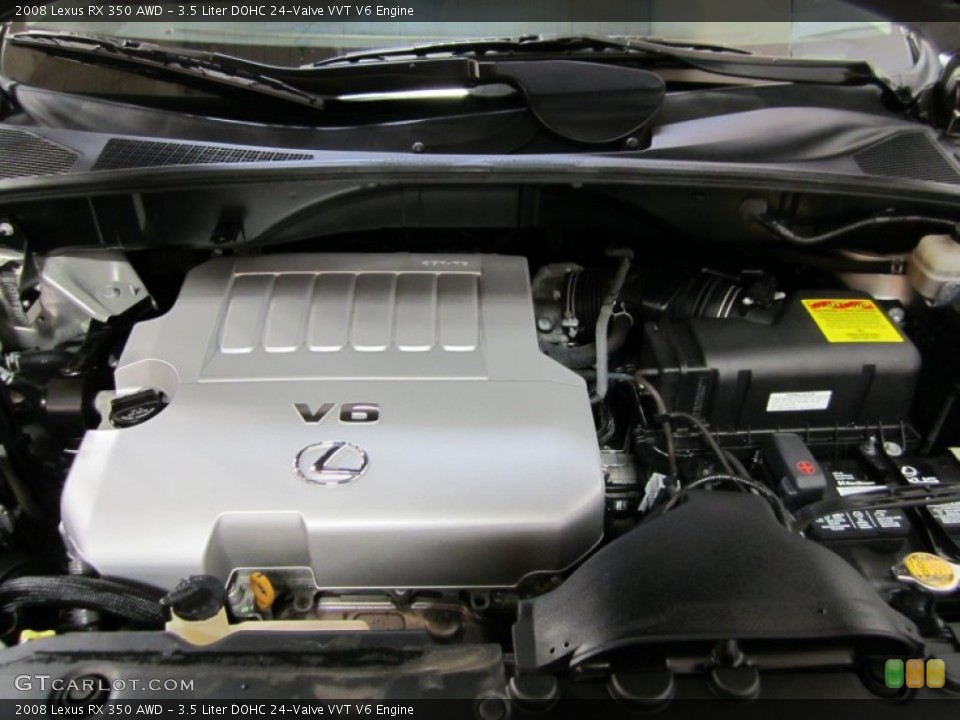 3.5 Liter DOHC 24-Valve VVT V6 Engine for the 2008 Lexus RX #62363739