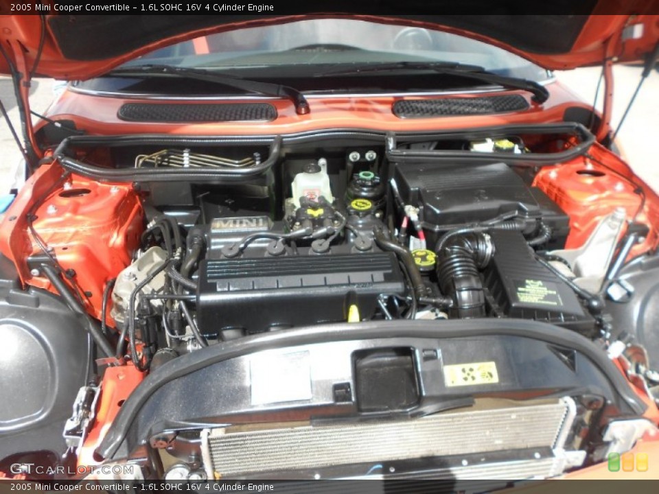 1.6L SOHC 16V 4 Cylinder Engine for the 2005 Mini Cooper #62367117