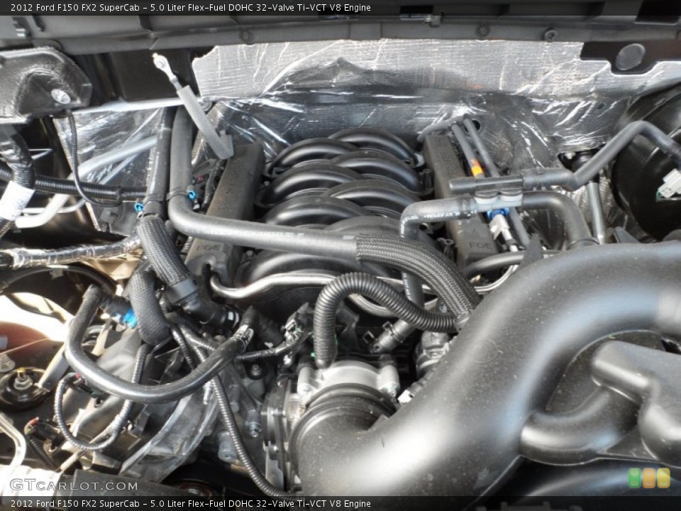 5.0 Liter Flex-Fuel DOHC 32-Valve Ti-VCT V8 Engine for the 2012 Ford F150 #62367543