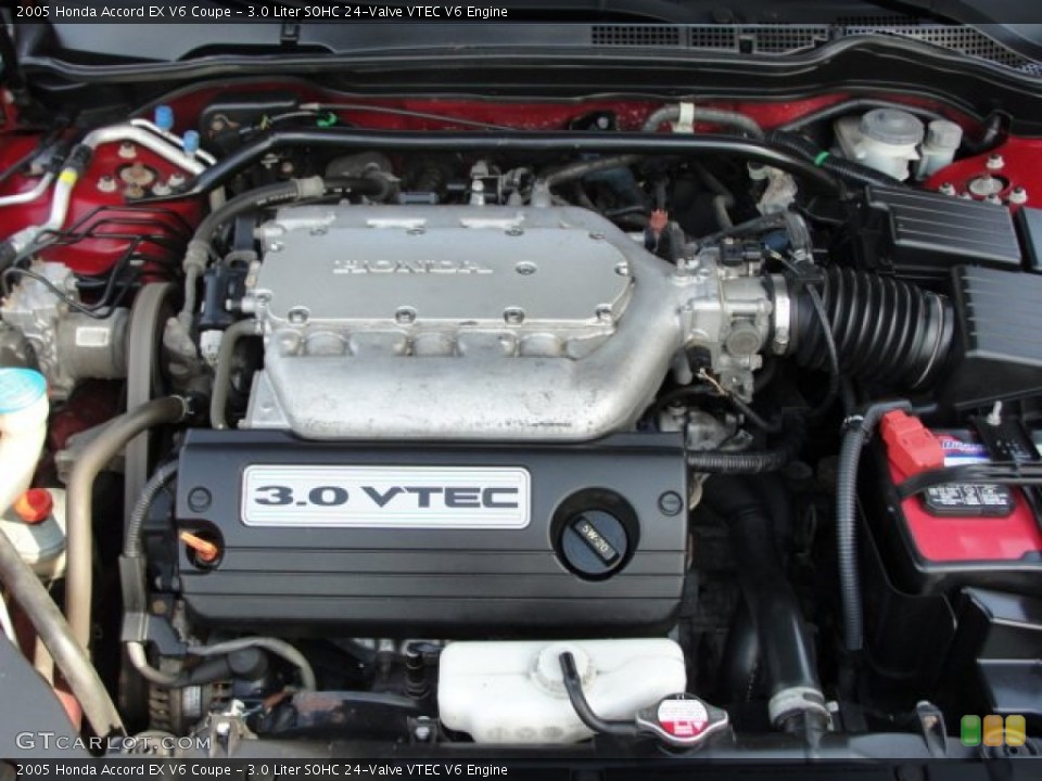 3.0 Liter SOHC 24-Valve VTEC V6 Engine for the 2005 Honda Accord #62373237