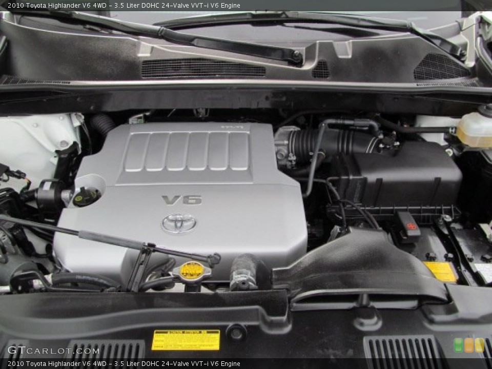 3.5 Liter DOHC 24-Valve VVT-i V6 Engine for the 2010 Toyota Highlander #62382840
