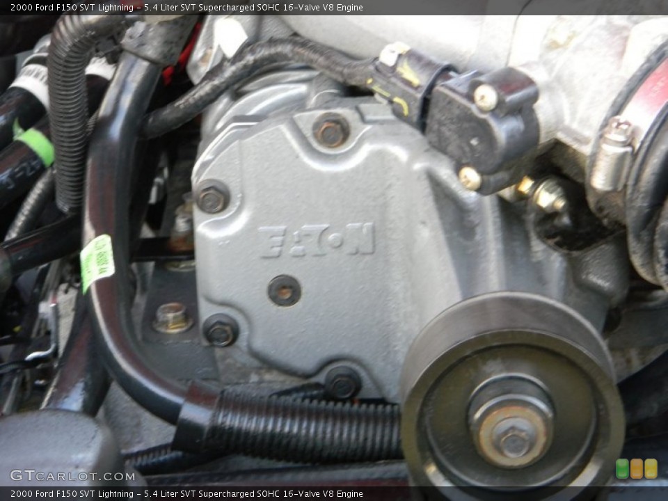 5.4 Liter SVT Supercharged SOHC 16-Valve V8 2000 Ford F150 Engine