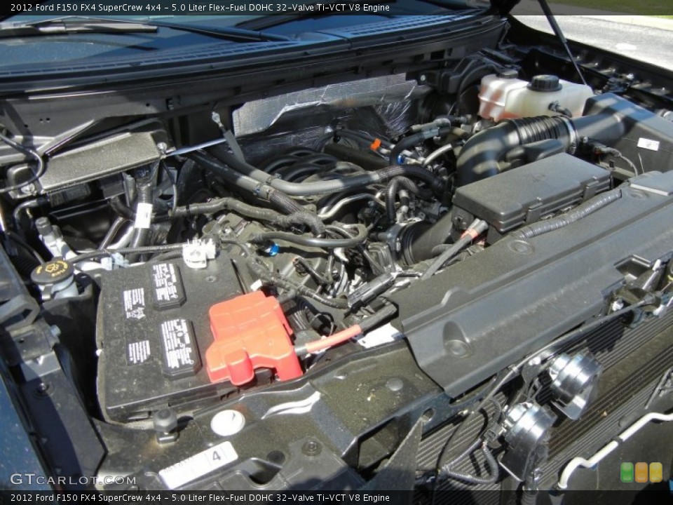 5.0 Liter Flex-Fuel DOHC 32-Valve Ti-VCT V8 Engine for the 2012 Ford F150 #62387829